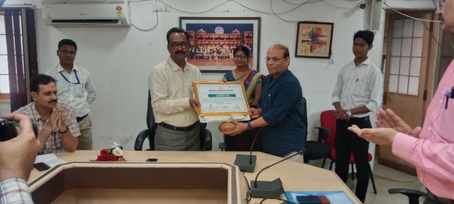 PSY Meritorious honor in DPI Bhopal MP
